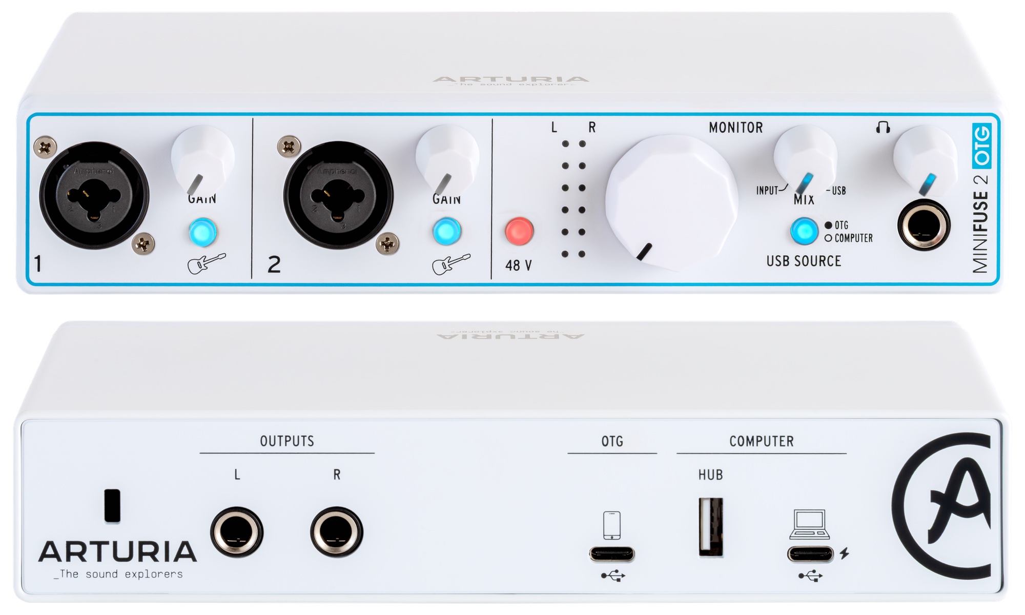 Arturia MiniFuse 2 OTG: interfaz dual para músicos y creadores de